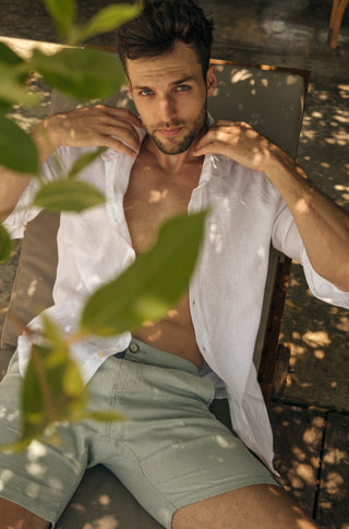 Îlot Colombia, Bermuda, Ref. BH59052, Hombre/Ilot, Lino, Bermudas/Shorts, Producto ECO, Ropa para hombre