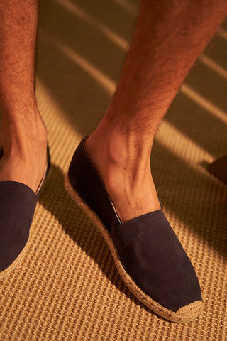 Alpargatas azul para hombre — Îlot