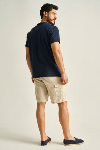 Îlot, Bermuda, BH43041, Lino, Bermudas/Shorts