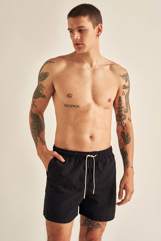 Pantaloneta negra para hombre — Îlot