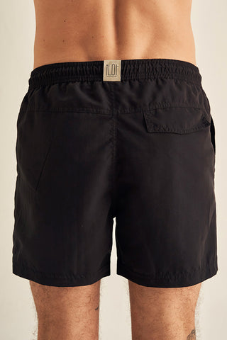Pantaloneta negra para hombre — Îlot