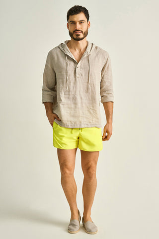 Îlot, Camibuso, SH72041, Lino, Camisas