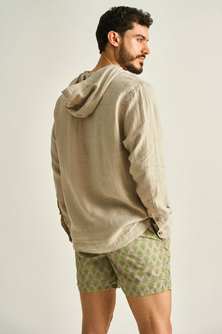 Îlot, Camibuso, SH72041, Lino, Camisas