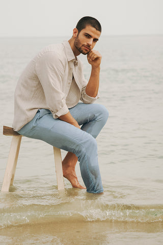 Îlot, Camisa, Ref. SH26051, Hombre, Ilot, Lino, Camisas, ECO