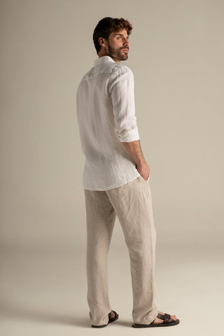Îlot Colombia, Camisa canaria y Pantalón hombre, Verano, Playa, Ropa hombre, Sandalias
