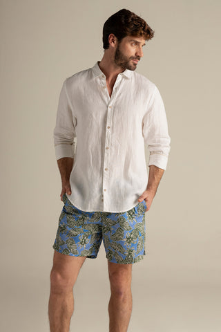 Îlot Colombia, Camisa bora bora y Pantaloneta hombre, Verano, Playa, Ropa hombre