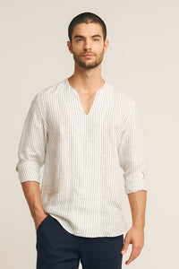 Îlot, Camisa, Ref. SH09051, Lino, Camisas, Hombre