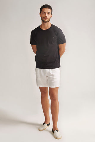 Îlot, Camiseta-SH14N42, Lino, Camisas