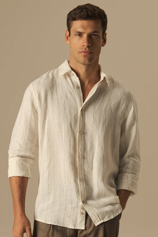 Îlot Colombia, Camisa, Ref. SH29052, Hombre/Ilot, Lino, Camisas, Producto ECO, Ropa para hombre