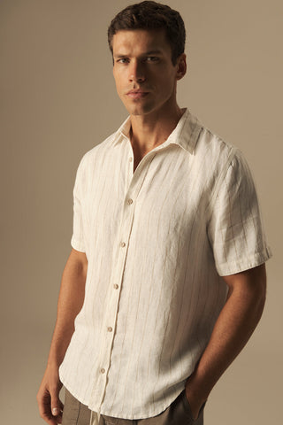 Îlot Colombia, Camisa, Ref. SH30052, Hombre/Ilot, Lino, Camisas, Producto ECO, Ropa para hombre