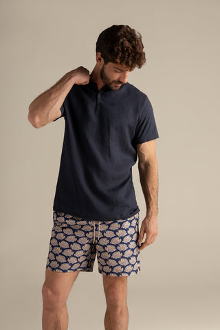 Îlot Colombia, Camisa cuba y Pantaloneta hombre, Verano, Playa, Ropa hombre
