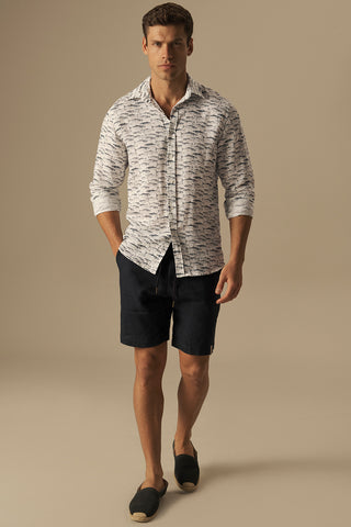 Îlot Colombia, Camisa, Ref. SH40052, , Camisas, Lino, Producto ECO, Ropa para hombre, Bermuda, Ref. BH02A11, Hombre/Ilot, Básicos, Bermudas