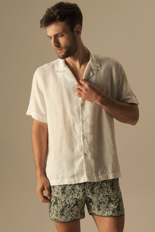 Îlot Colombia, Camisa, Ref. SH42052, Hombre/Ilot, Camisas, Lino, Pantaloneta bahía, Ref. MH20052, Producto ECO, Ropa para hombre, Playa, Verano
