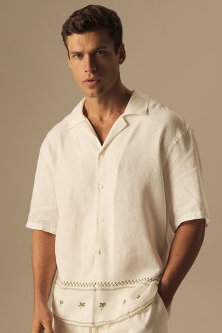 Îlot Colombia, Camisa, Ref. SH44052, Hombre/Ilot, Lino, Camisas, Producto ECO, Ropa para hombre, Verano, Playa