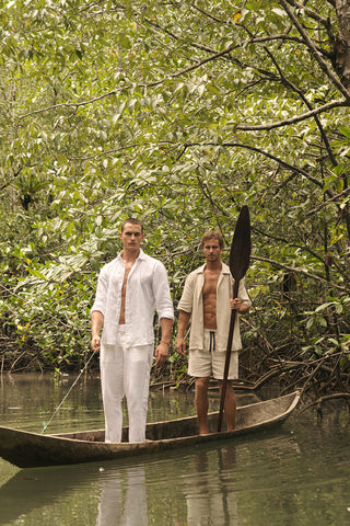 Îlot Colombia, Camisa privé, Camisa hombre, Pantalón, Verano, Playa, Ropa hombre