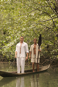 Îlot Colombia, Camisa privé, Camisa hombre, Pantalón, Verano, Playa, Ropa hombre