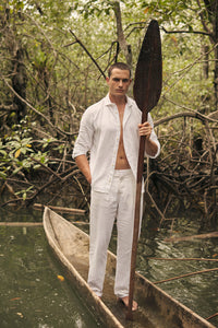 Îlot Colombia, Camisa privé, Camisa hombre, Pantalón, Verano, Playa, Ropa hombre