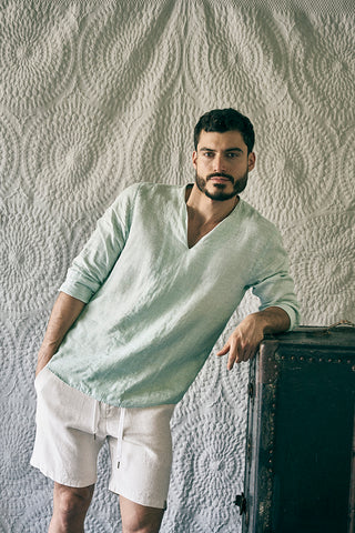 Îlot, Camisa, SH78041, Lino, Camisas