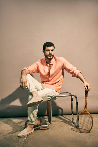 Îlot, Camisa, SH79041, Lino, Camisas