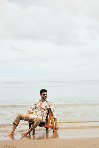 Îlot Colombia, Camisa bora bora y Pantalón, Verano, Playa, Ropa para hombre