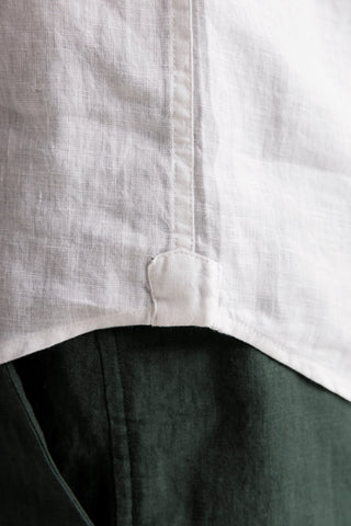 Camisa Bali blanca para hombre — Îlot, Ropa de playa hombre, Verano, Para toda ocasión