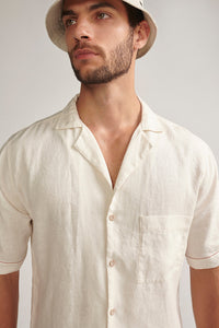 Îlot, Camisa-SH87042, Hombre/Ilot, Lino, Camisas