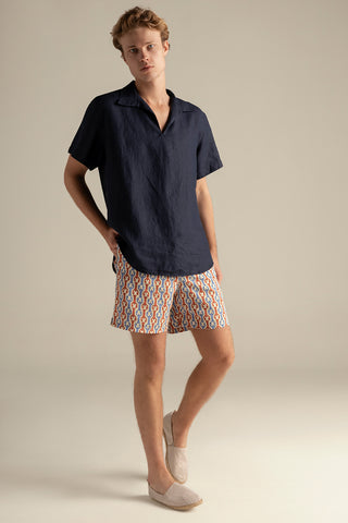 Îlot Colombia, Camisa, Pantaloneta bahía, Verano, Playa, Ropa para hombre, Alpargatas