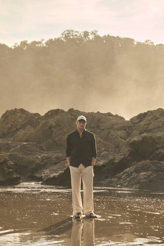 Îlot Colombia, Pantalón, Pantalón toda ocasión para hombre, Camisa bora bora, Sandalias, Gorra, Verano, Playa