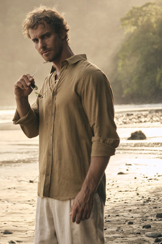 Îlot Colombia, Camisa bora bora, Camisa hombre, Pantalón, Verano, Playa, Ropa hombre