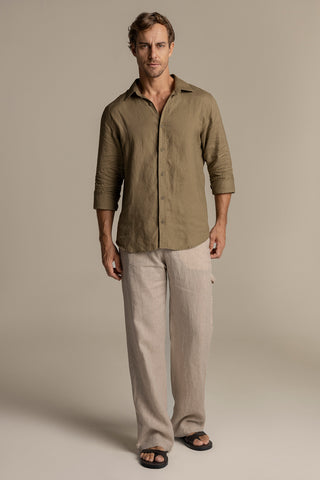 Îlot Colombia, Camisa bora bora, Camisa hombre, Pantalón, Sandalias, Verano, Playa, Ropa hombre