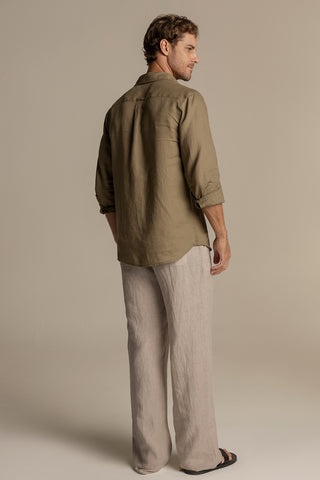 Îlot Colombia, Camisa bora bora, Camisa hombre, Pantalón, Sandalias, Verano, Playa, Ropa hombre