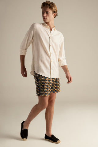 Îlot Colombia, Camisa bora bora, Pantaloneta, Verano, Playa, Ropa para hombre, Alpargatas