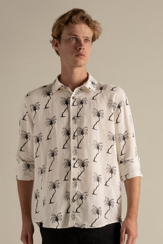 Îlot Colombia, Camisa bora bora, Verano, Playa, Ropa para hombre