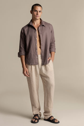 Îlot Colombia, Camisa fiji privé, Camisa hombre, Pantalón privé, Sandalias, Verano, Playa, Ropa hombre
