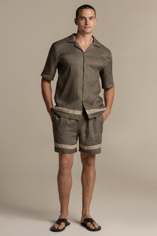 Îlot Colombia, Camisa ibiza, Camisa hombre, Short faro, Sandalias, Verano, Playa, Ropa hombre