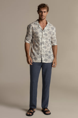 Îlot Colombia, Camisa Ibiza, Camisa hombre, Pantalón, Sandalias, Verano, Playa, Ropa hombre