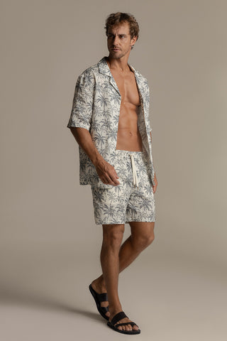 Îlot Colombia, Camisa Ibiza, Camisa hombre, Short faro, Sandalias, Verano, Playa, Ropa hombre