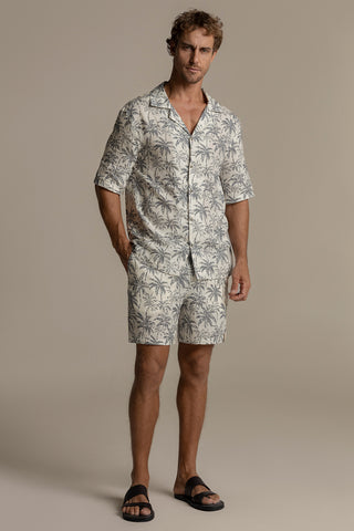 Îlot Colombia, Camisa Ibiza, Camisa hombre, Short faro, Sandalias, Verano, Playa, Ropa hombre