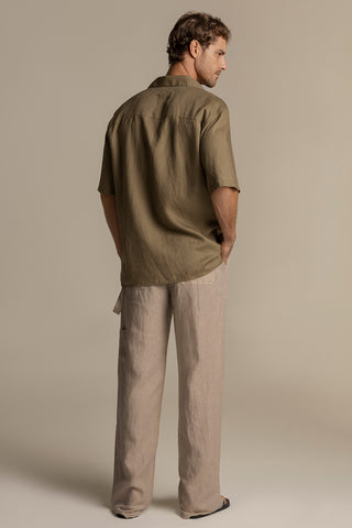 Îlot Colombia, Camisa ibiza, Camisa hombre, Pantalón, Sandalias, Verano, Playa, Ropa hombre