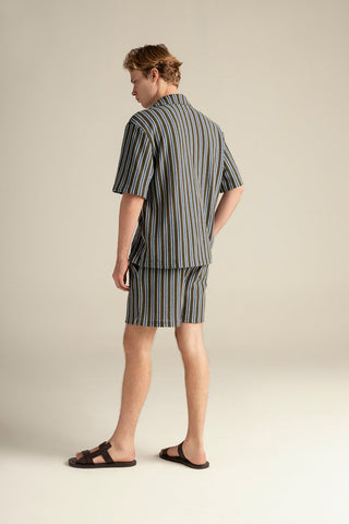 Îlot Colombia, Camisa ibiza, Short faro, Verano, Playa, Ropa para hombre, Sandalias hombre