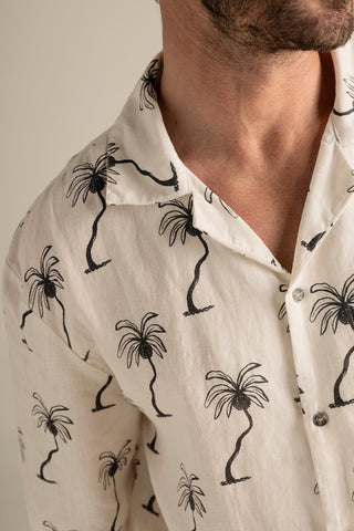 Îlot Colombia, Camisa ibiza, Verano, Playa, Ropa para hombre
