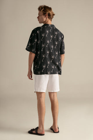 Îlot Colombia, Camisa ibiza, Sorts, Verano, Playa, Ropa para hombre, Sandalias