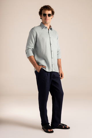 Îlot Colombia, Camisa privé azul y Pantalón azul, Eventos de verano, Playa, Ropa para hombre, Gafas, Sandalias, Accesorios para hombre