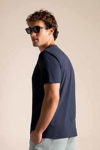 Camiseta Jamaica azul para hombre — Îlot, Ropa de playa, Verano, Para toda ocasión, Gafas