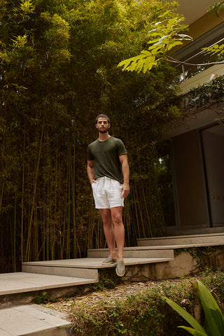 Îlot, Camiseta-SH14V42, Lino, Camisas