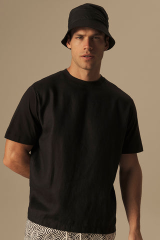 Îlot Colombia, Camiseta , Ref. SH28N52, Hombre/Ilot, Lino, Camisetas, Ropa para hombre, Playa, Verano