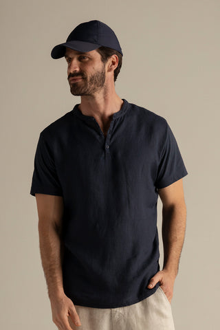 Îlot Colombia, Camisa cuba, Camisa hombre, Verano, Playa, Ropa hombre, Gorra