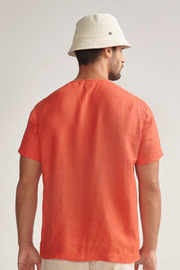 Îlot, Camiseta-SH99042, Hombre/Ilot, Lino, Camisas