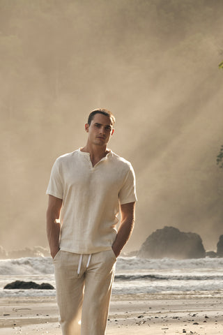 Îlot Colombia, Pantalón cabo, Pantalón hombre, Camisa cuba, Verano, Playa, Ropa hombre