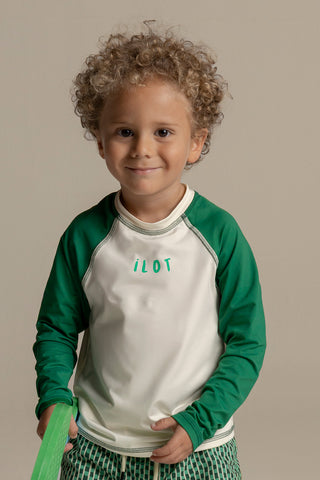 Îlot Colombia, Camiseta lycra kids, Camiseta baño niño, Verano, Playa